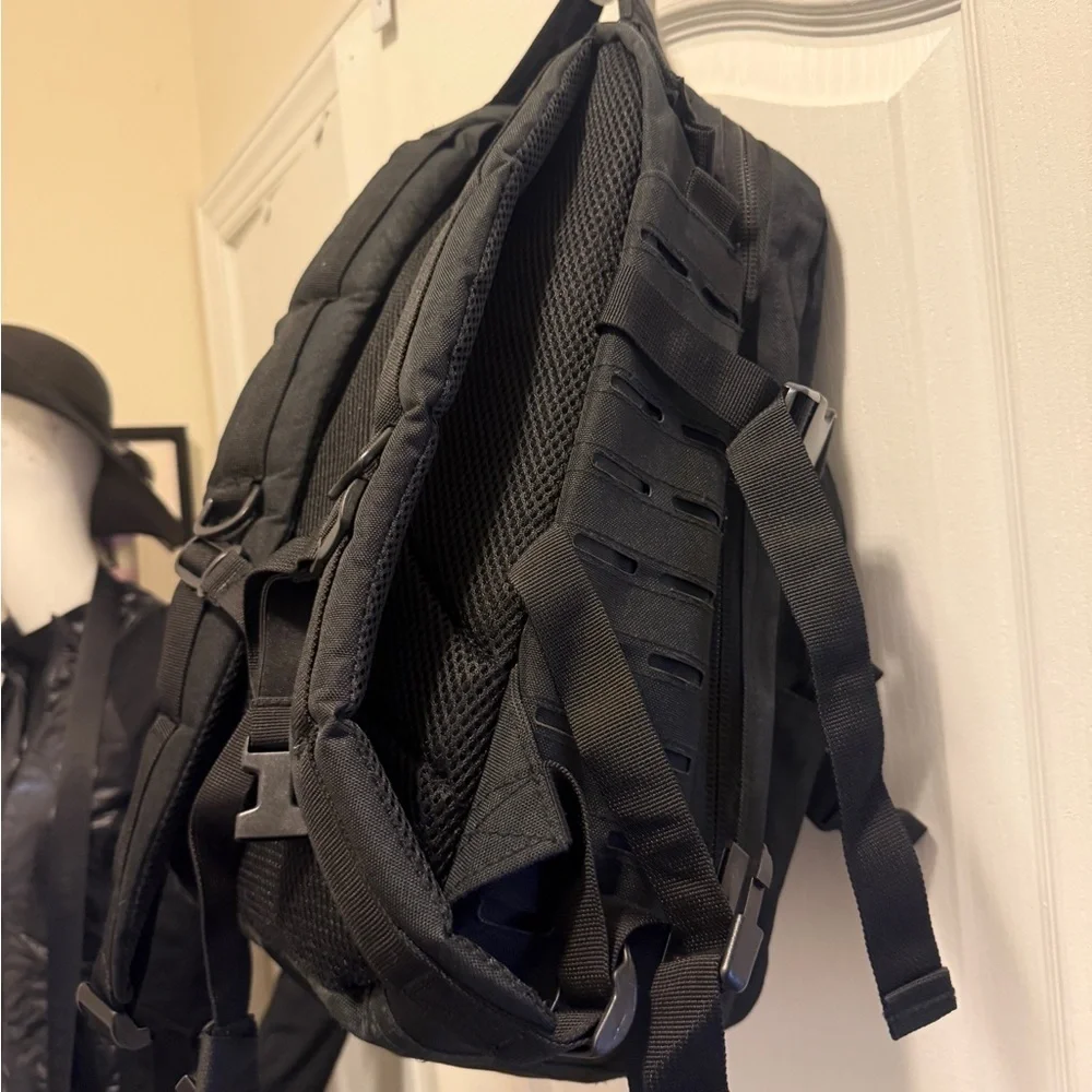Tactical Black Backpack